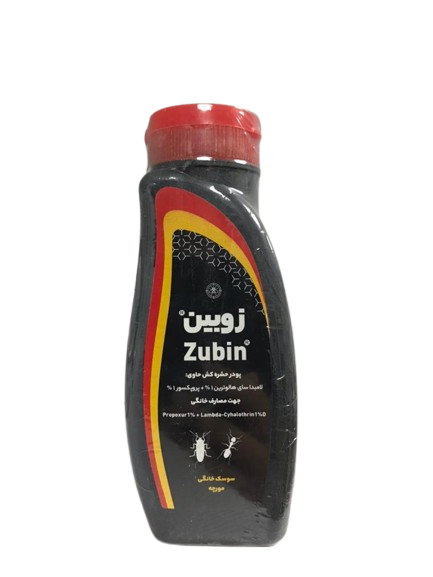 پودر حشره کش خانگی زوبین آریا شیمی 100 گرمی