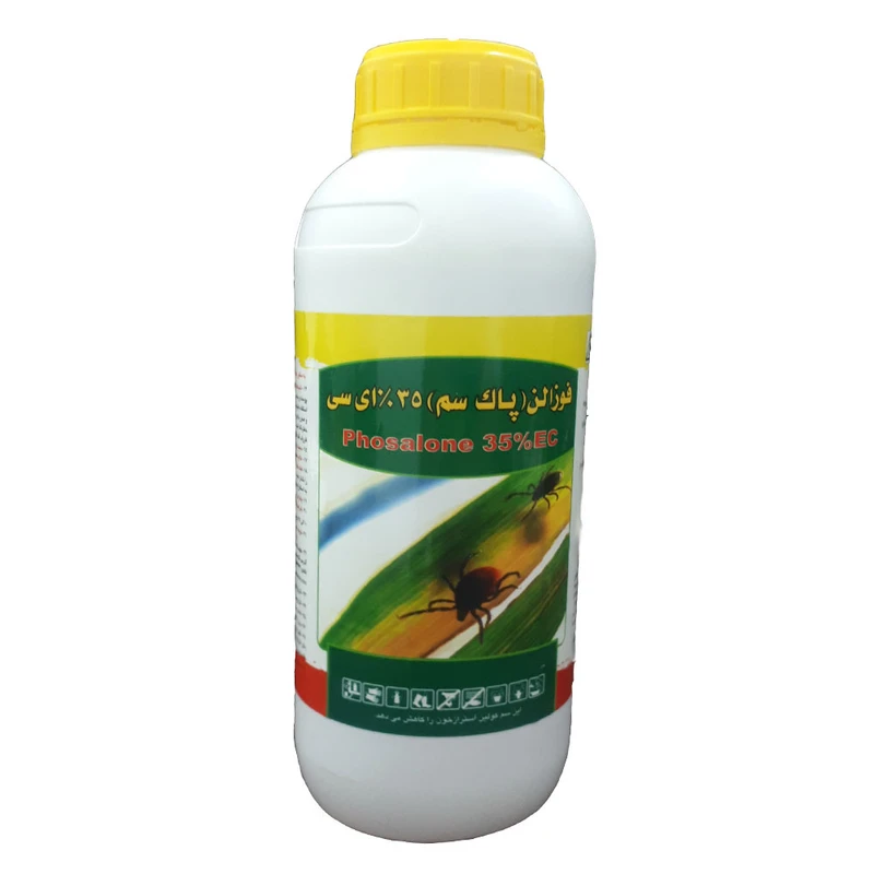 سم حشره کش و کنه کش فوزالون ( زولون ) پاک سم 1 لیتری