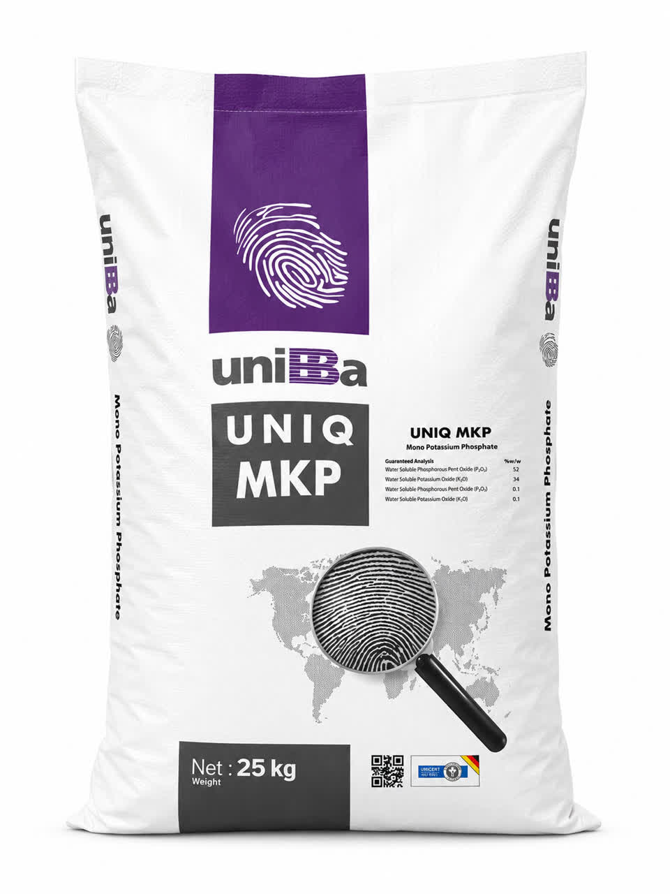 مونو فسفات پتاسیم یونیبا 25kg